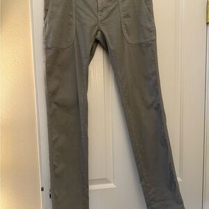 Dolce & Gabbana Men’s Gray Twill Utility Pants, Size 48 (Label)